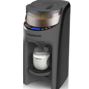 Baby Brezza New and Improved Formula Pro Advanced Formula Dispenser Machine - Automatically Mix a Warm Formula Bottle Instantly - Easily Make Bottle with Automatic Powder Blending, Charcoal