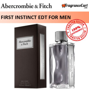 Abercrombie & Fitch First Instinct EDT for Men (100ml) A&F Eau de Toilette 1st [Brand New 100% Authentic Perfume/Fragrance]