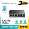 TP-LINK TL-SG105E 5 Port Gigabit Easy Smart Network Switch (Plug & Play, Steel Case)