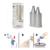 {HNMP} ZHUHAO Ear Thermometer Cover Lens Filters Probe Cover Caps For Braun Thermoscan 20pcs
